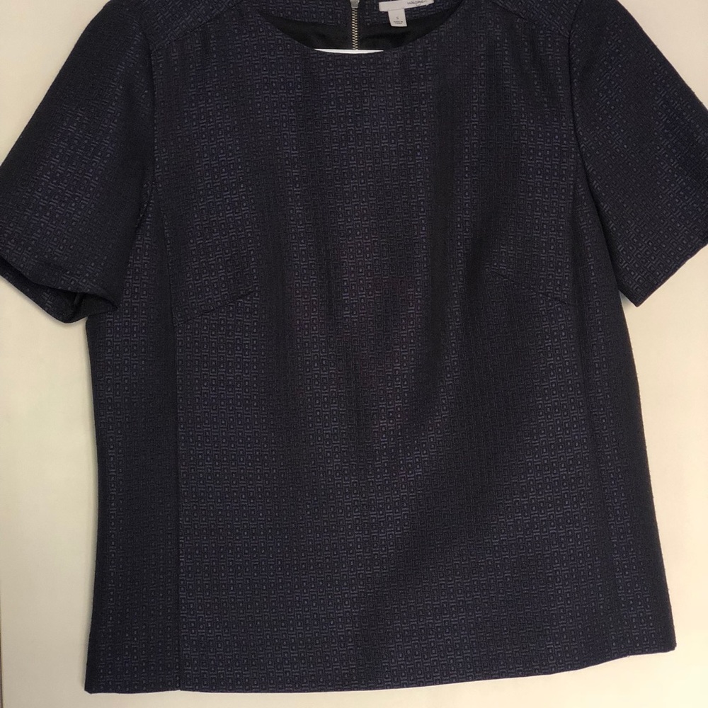 Purple/Black boxy Halogen Top size S